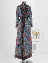 Luxury Japanese Pleats Long Coat
